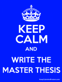 how to get master thesis